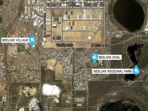 Beeliar Gardens, Aerial map of WA Land for sale